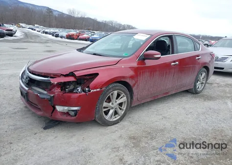 2014 Nissan Altima 2.5 Sl из США, поврежденный, VIN 1N4AL3AP0EC146547